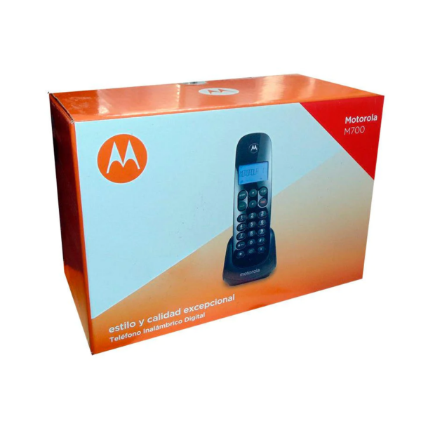 Telefono inalambrico Dect Motorola M700 Negro