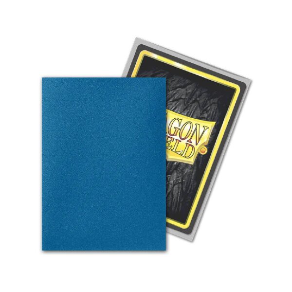Protector Dragon Shield: Standard DUAL- Matte Blue/Silver - Imagen 2