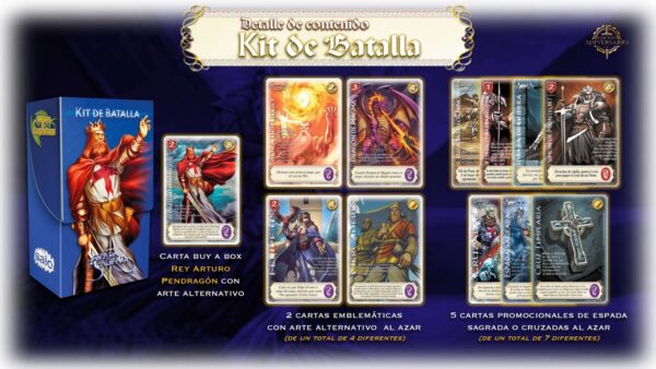 Kit de Batalla Espada Sagrada: Rey A. Pendragón