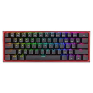 Teclado Redragon Fizz Pro K616 Negro RGB Sw Red