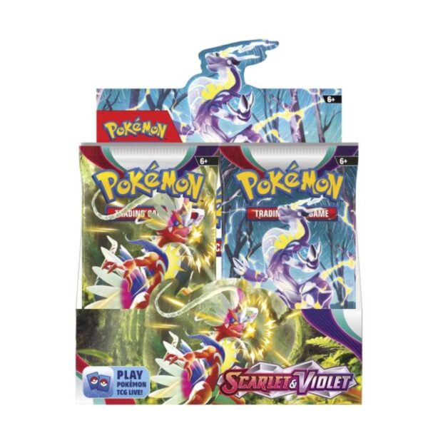 Pokemon Tcg Display 36 Sobres Escarlata y Purpura (Español)