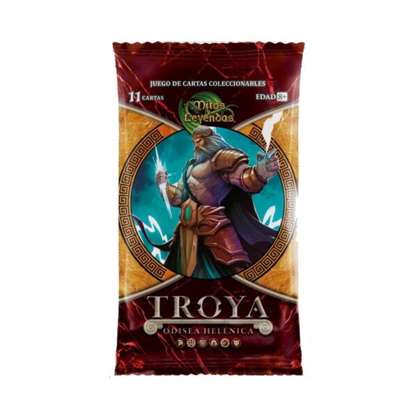 Pack x3 Display 24 Sobres Troya Odisea Helénica Myl