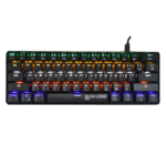 Teclado Hype Legend Rebel QWERTY Outemu Blue US negro RGB.