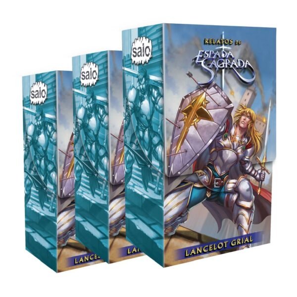 X3 Relatos Espada Sagrada Lancelot Grial Sobres 3.0 Myl