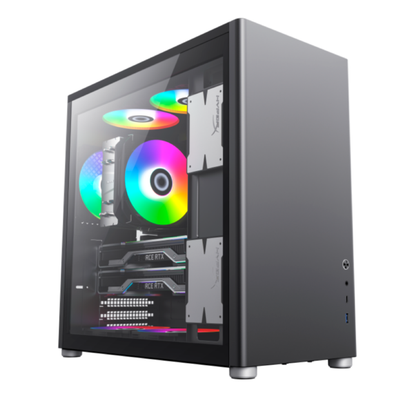 Gabinete Gamemax Spark Pro Black ATX