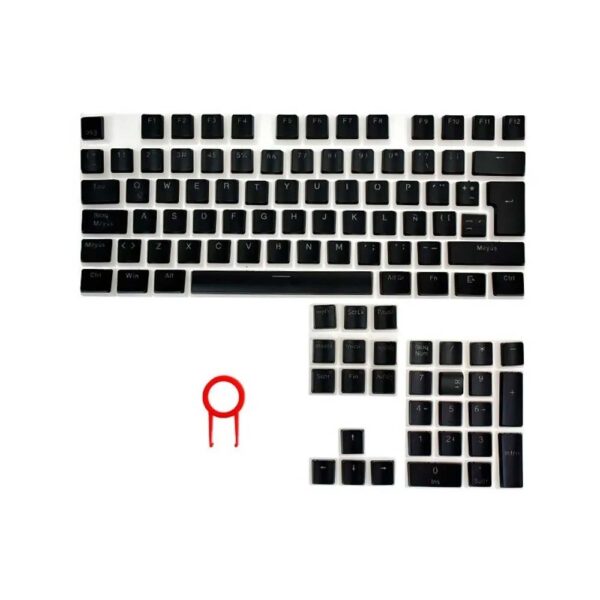 Set de Teclas Redragon Scarab Black A130W PBT Antighosting