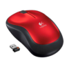 Mouse Logitech M185 Rojo Inalambrico