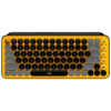 Teclado Logitech Pop Keys Amarillo Mecánico Inalambrico