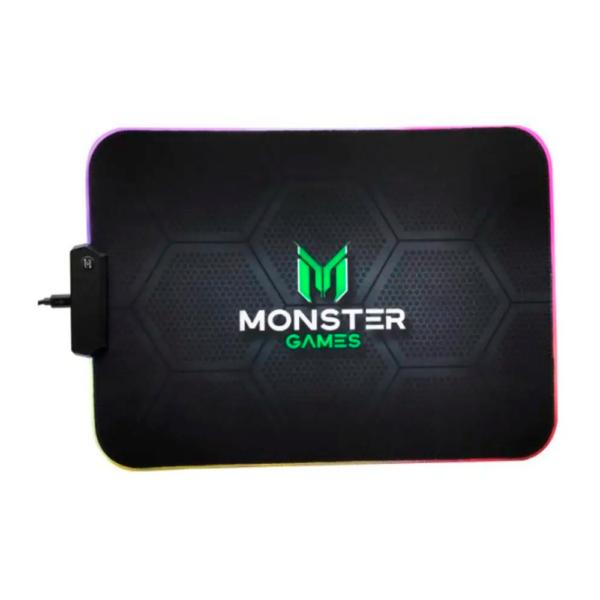 Mousepad Gamer Monster Games RGB 35x25cm