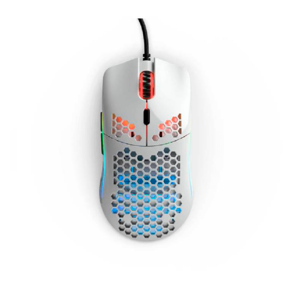 Mouse Gamer Glorious Model O- Minus Glossy White 3200dpi