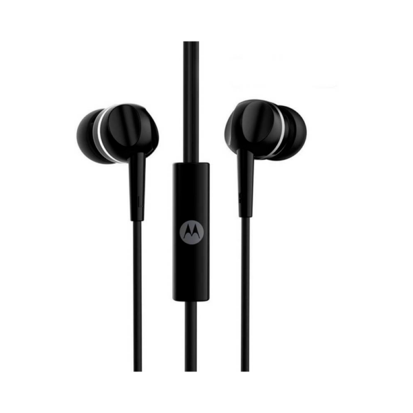 Audifonos Motorola Moto Earbuds 105 Jack 3.5mm Negro