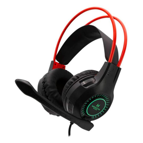 Audifonos Gamer Monster Games Trap RGB 3.5mm USB