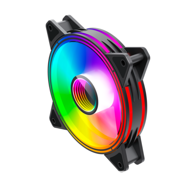 Ventilador Gamemax Rainbow FN-12Rainbow-Q-12cm ARGB