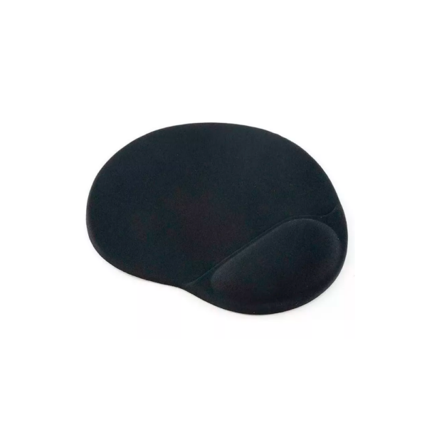 Mousepad Ultra con gel apoya muñecas Negro