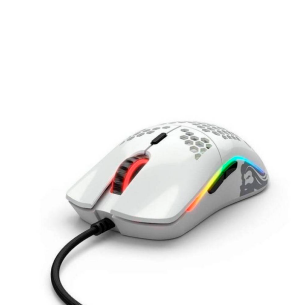 Mouse Gamer Glorious Model O- Minus Glossy White 3200dpi