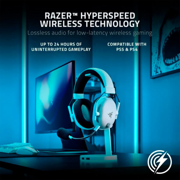 Audifono Razer Blackshark V2 Pro Inalambricos Blancos