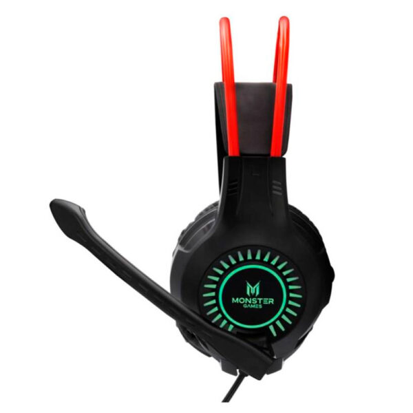 Audifonos Gamer Monster Games Trap RGB 3.5mm USB