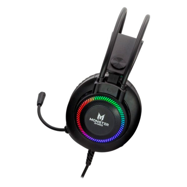 Audifonos Gamer Monster Games Throb RGB 3.5mm USB