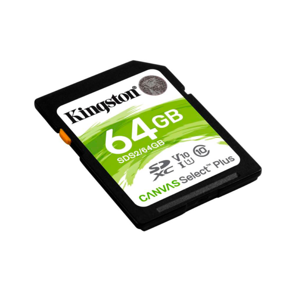 Tarjeta de Memoria SD Kingston Canvas Select 64GB 100MB/s