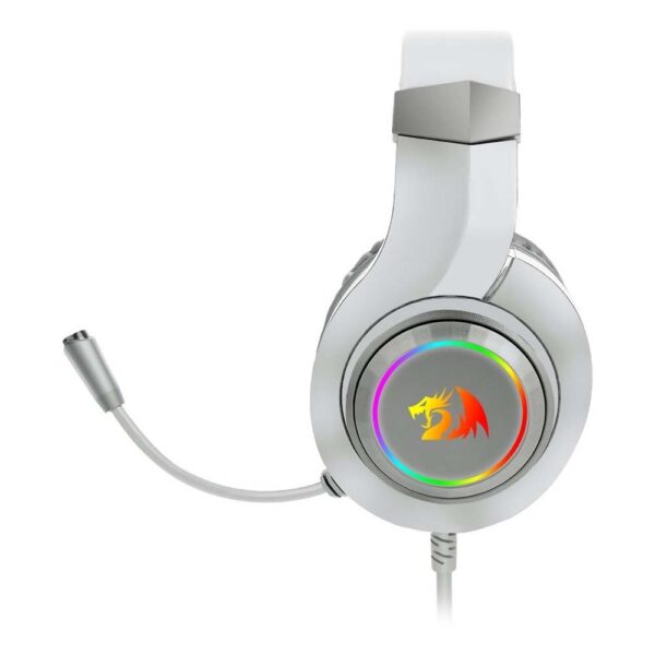 Audifonos Redragon Hylas White H260 RGB Jack 3,5mm