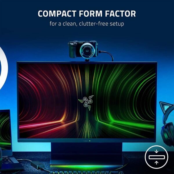 Capturadora de video Razer Ripsaw X Negro HDMI 2.0