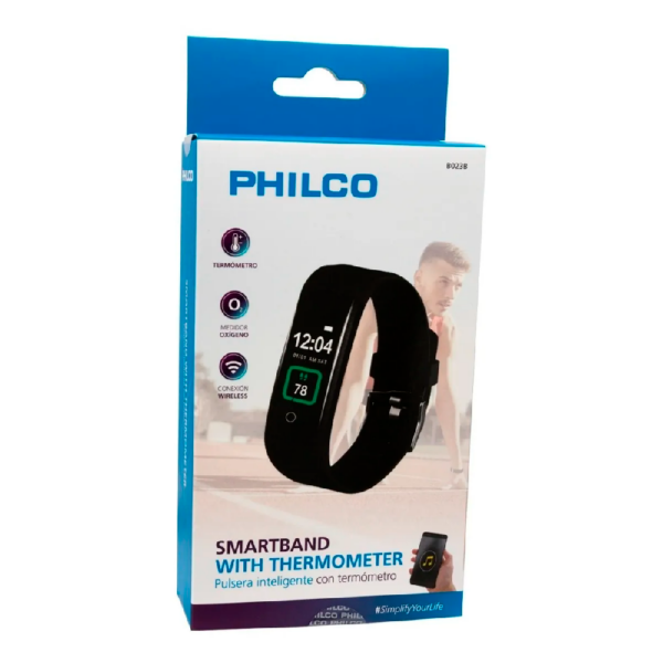 Smart Band Philco Bluetooth Med Temperatura B023B