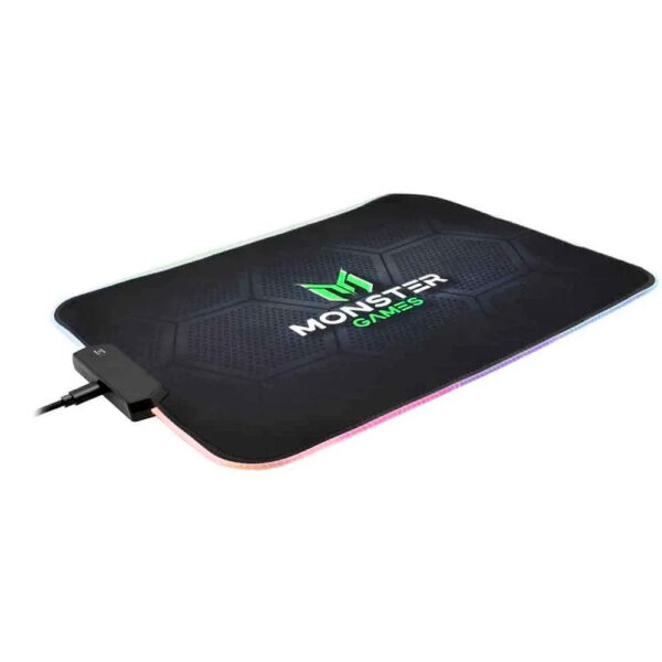 Mousepad Gamer Monster Games RGB 35x25cm