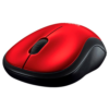 Mouse Logitech M185 Rojo Inalambrico