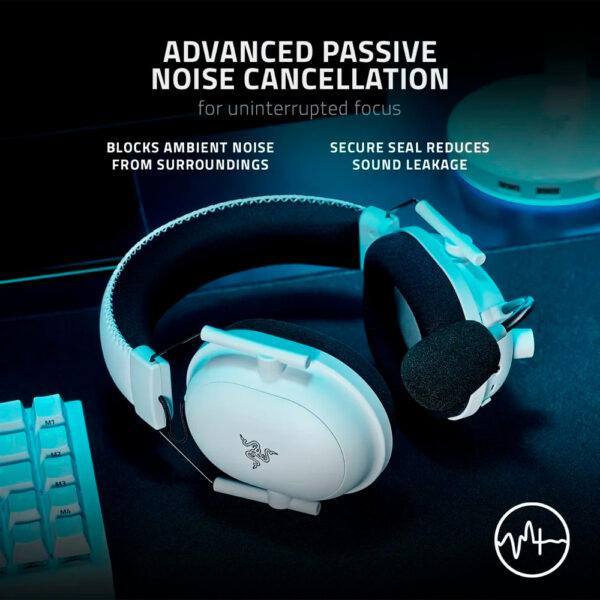 Audifono Razer Blackshark V2 Pro Inalambricos Blancos