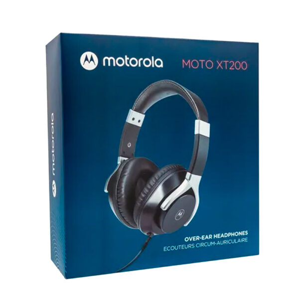 Audifono Motorola XT 200 Cable M.Libres Negro 3.5mm