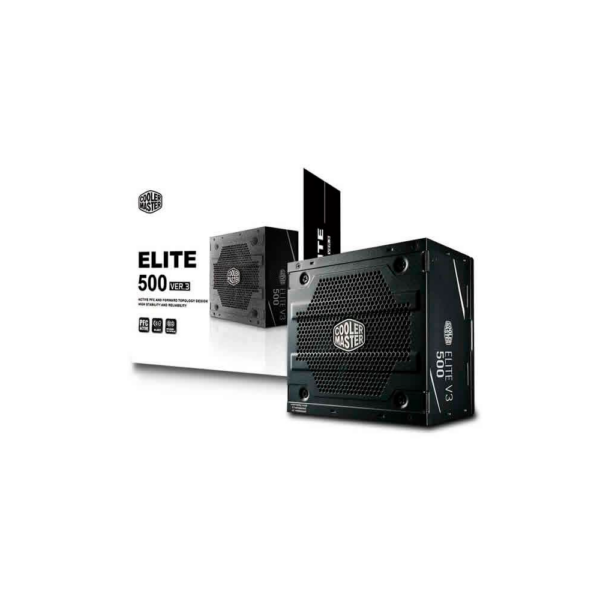 Fuente de Poder Cooler Master Elite 500w V3 80+ Plus