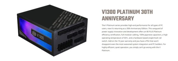 Gabinete Cooler Master Cosmos Infinity 30 Años + Extras
