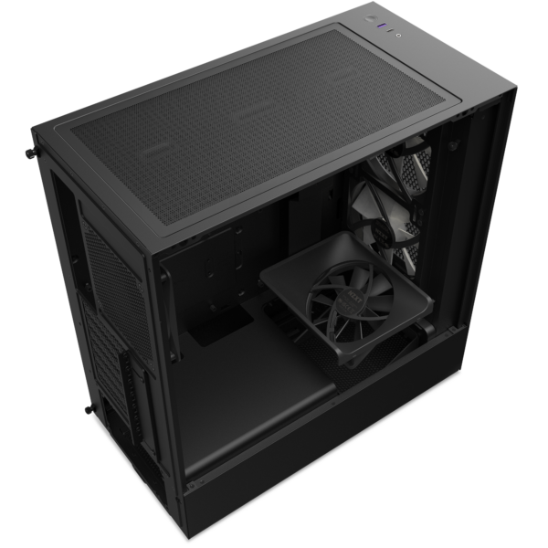 Gabinete NZXT H5 Flow RGB ATX Negro