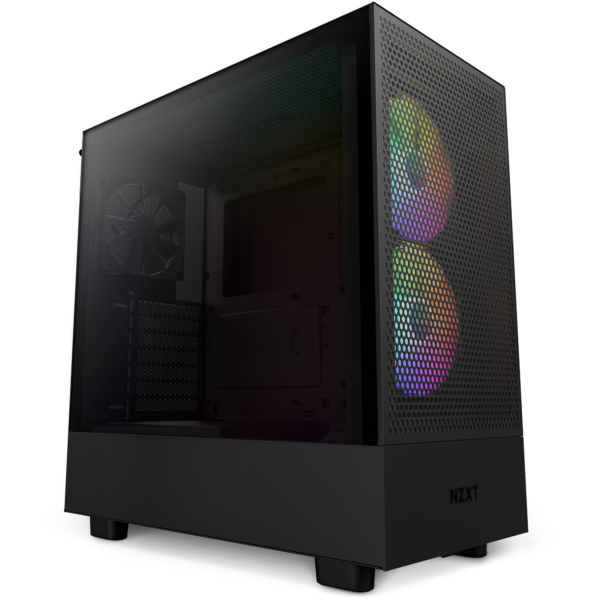 Gabinete NZXT H5 Flow RGB ATX Negro