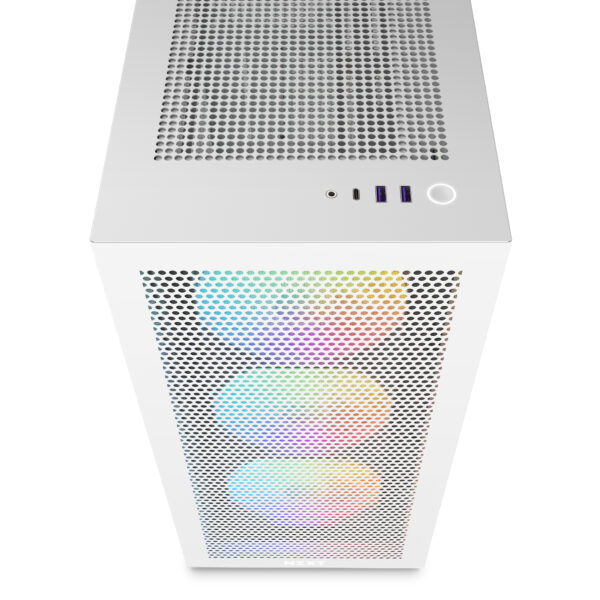 Gabinete NZXT H Series H7 Flow RGB 2023 Blanco ATX