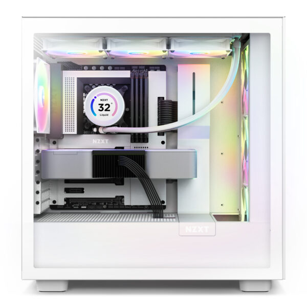 Gabinete NZXT H Series H7 Flow RGB 2023 Blanco ATX