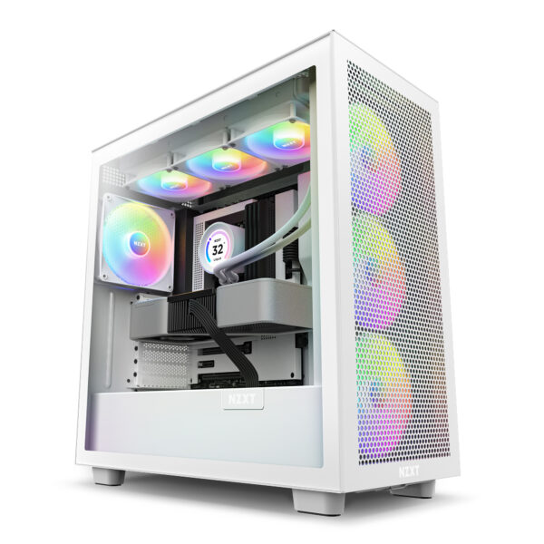 Gabinete NZXT H Series H7 Flow RGB 2023 Blanco ATX