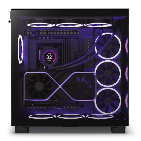 Gabinete NZXT H9 Elite ATX Mid T Negro