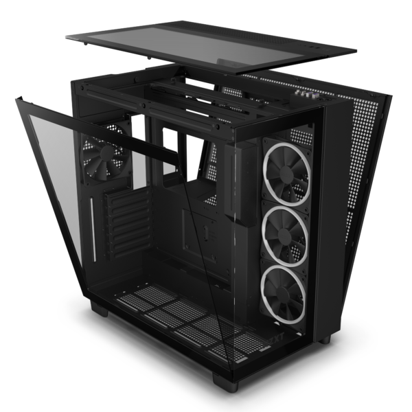 Gabinete NZXT H9 Elite ATX Mid T Negro