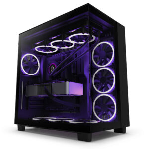 Gabinete NZXT H9 Flow ATX Mid Tower Negro