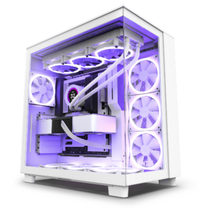 Gabinete NZXT H9 Flow ATX Mid T Blanco