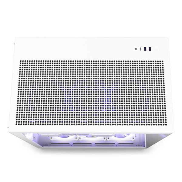 Gabinete NZXT H9 Flow ATX Mid T Blanco