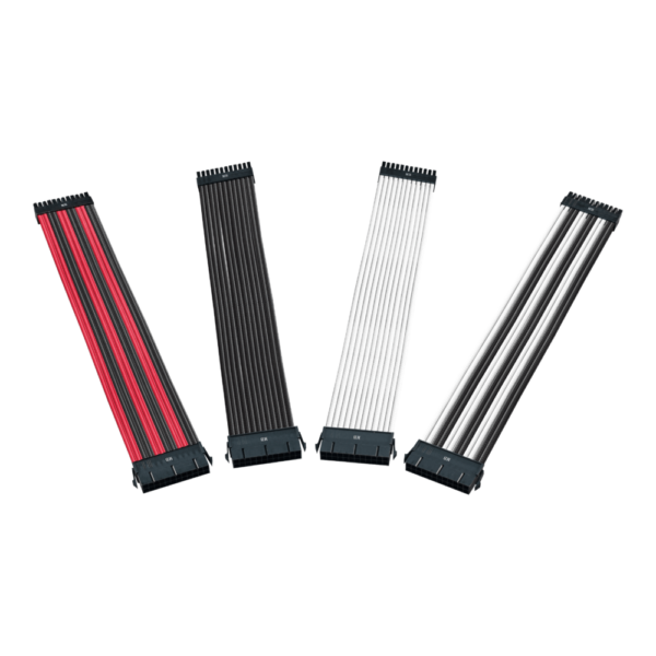 Kit Cables Extension para PSU Cooler Master Rojo y Negro