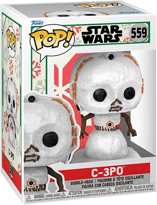 POP Star Wars: Holiday- C-3PO(SNWMN)