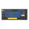 Teclado Gamer Fantech MAXFIT 81 MK910 VIBE Cobalt SW Yellow