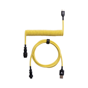 Cable para Teclado Fantech AC701 Coiled USB-C Yellow