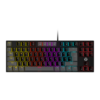 Teclado Gamer Fantech Atom MK876 Black Grey SW Blue