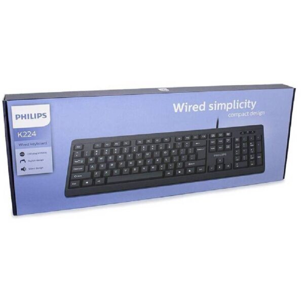 Teclado Usb Philips K224 -SPK6224