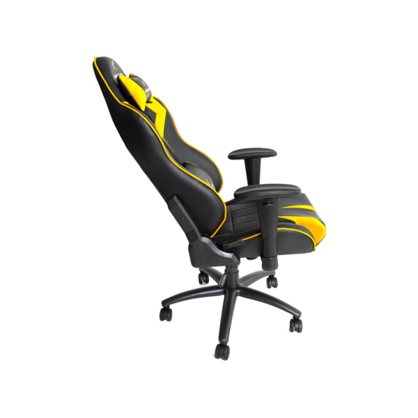 Silla Gamer Dragster GT 500 Sun Yellow 3d Ajustable