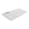 Teclado Logitech Pebble Keys 2 K380S Blanco